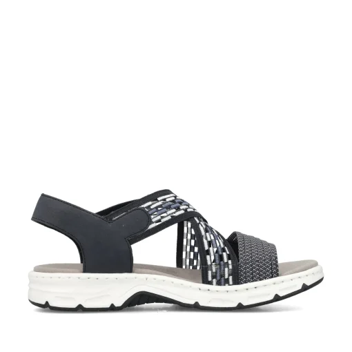 Rieker Damen Trekkingsandalen stahlblau