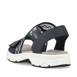 Rieker Damen Trekkingsandalen stahlblau