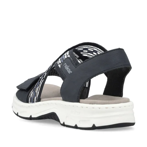 Rieker Damen Trekkingsandalen stahlblau