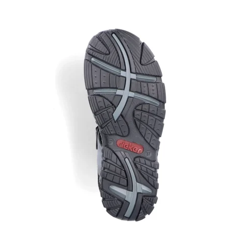 Rieker Damen Trekkingsandalen blaugrau