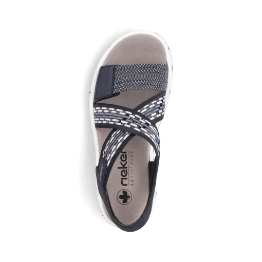 Rieker Damen Trekkingsandalen stahlblau