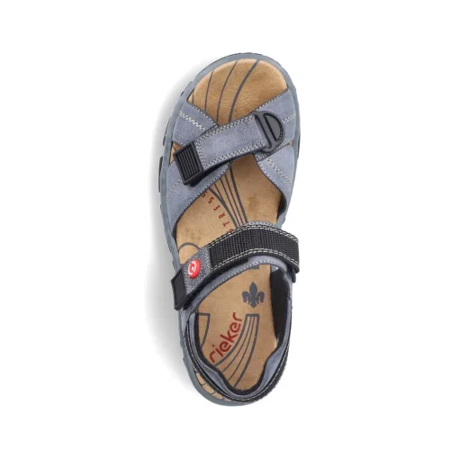 Rieker Damen Trekkingsandalen blaugrau