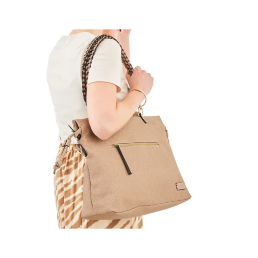 Rieker Handtasche beige