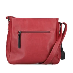 Rieker Handtasche feuerrot-schwarz