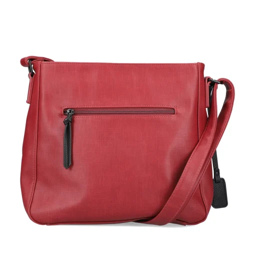 Rieker Handtasche feuerrot-schwarz