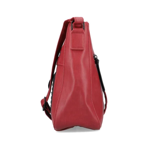 Rieker Handtasche feuerrot-schwarz
