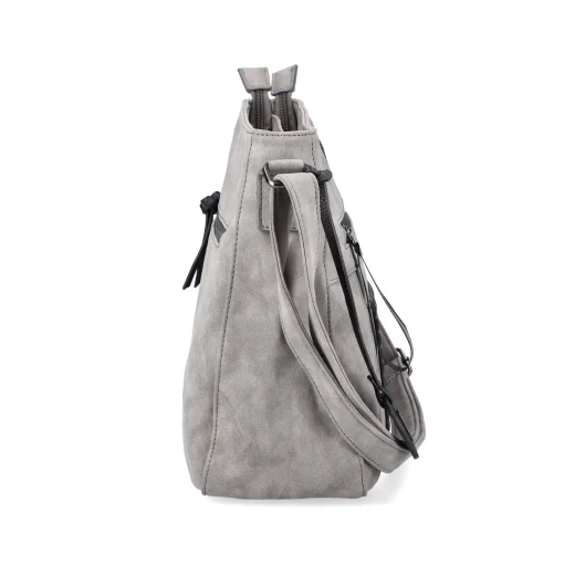 Rieker Handtasche mondgrau-tiefschwarz