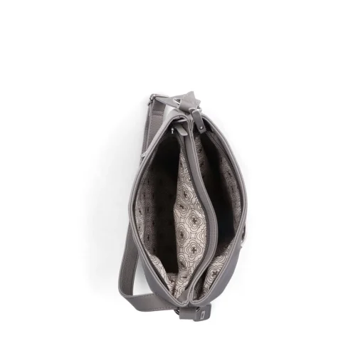 Rieker Handtasche mondgrau-altrosa