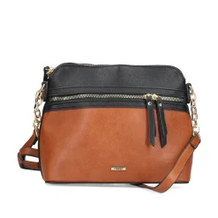 Rieker Handtasche nougatbraun-schwarz