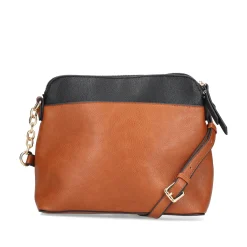 Rieker Handtasche nougatbraun-schwarz