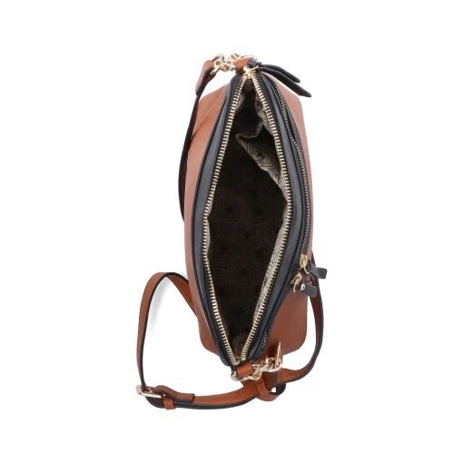 Rieker Handtasche nougatbraun-schwarz