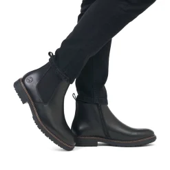 Rieker Herren Chelsea Boots stahlschwarz