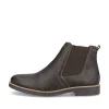 Rieker Herren Chelsea Boots schwarzbraun