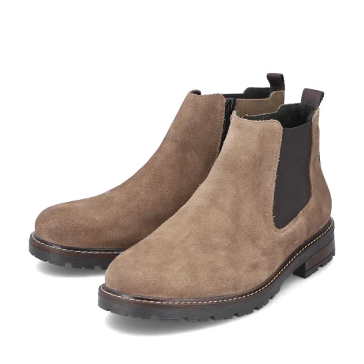 Rieker Herren Chelsea Boots sandbeige
