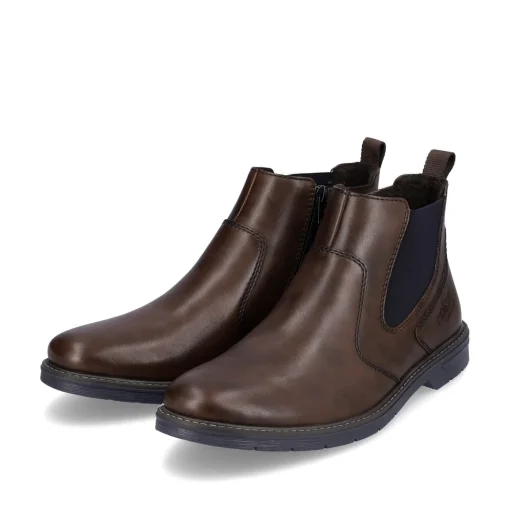 Rieker Herren Chelsea Boots dunkelbraun