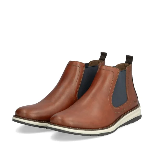 Rieker Herren Chelsea Boots kastanienbraun