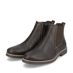 Rieker Herren Chelsea Boots schwarzbraun