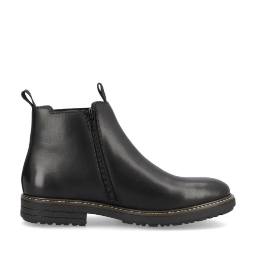 Rieker Herren Chelsea Boots stahlschwarz