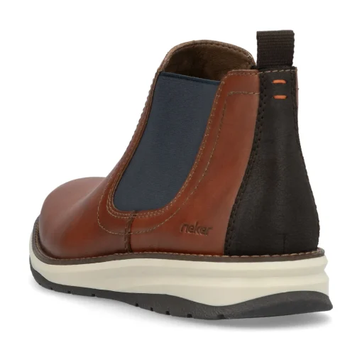 Rieker Herren Chelsea Boots kastanienbraun