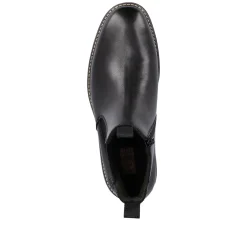 Rieker Herren Chelsea Boots stahlschwarz