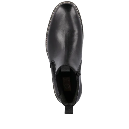 Rieker Herren Chelsea Boots stahlschwarz