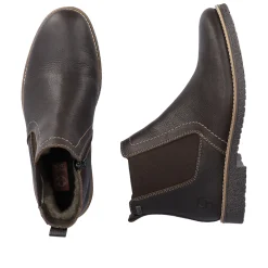 Rieker Herren Chelsea Boots schwarzbraun