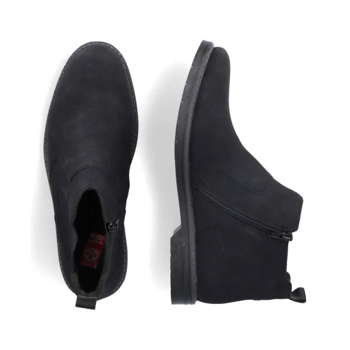 Rieker Herren Chelsea Boots tiefschwarz