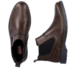 Rieker Herren Chelsea Boots dunkelbraun