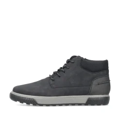 Rieker Herren Kurzstiefel graphitschwarz
