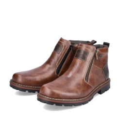 Rieker Herren Kurzstiefel kaffeebraun