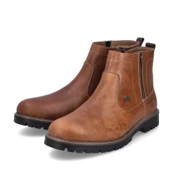 Rieker Herren Kurzstiefel kastanienbraun
