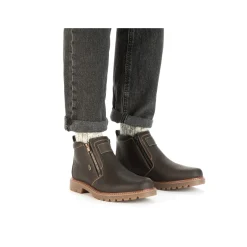 Rieker Herren Kurzstiefel schwarzbraun