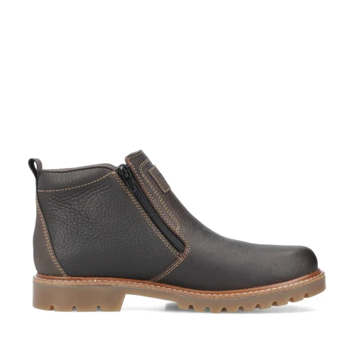 Rieker Herren Kurzstiefel schwarzbraun
