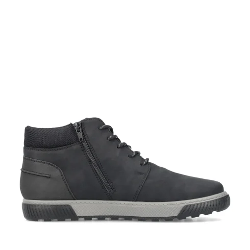 Rieker Herren Kurzstiefel graphitschwarz