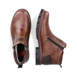 Rieker Herren Kurzstiefel kaffeebraun