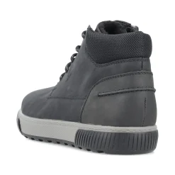 Rieker Herren Kurzstiefel graphitschwarz