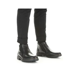 Rieker Herren Kurzstiefel glanzschwarz