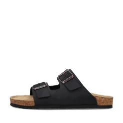 Rieker Herren Pantoletten marineblau