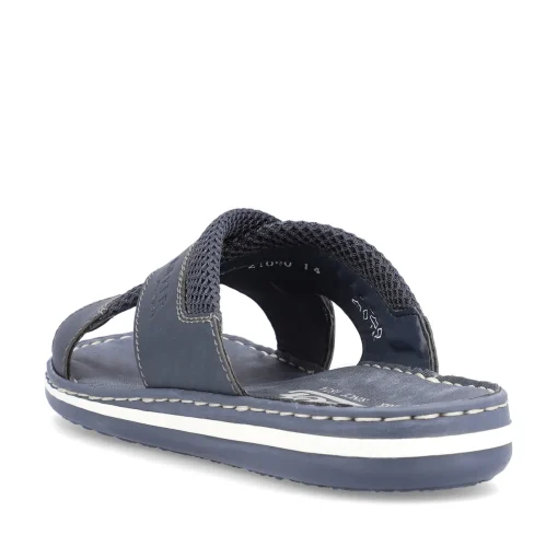 Rieker Herren Pantoletten marineblau