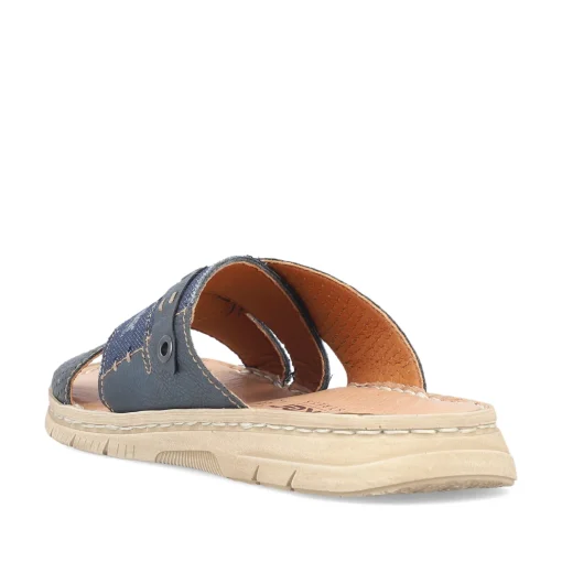 Rieker Herren Pantoletten marineblau