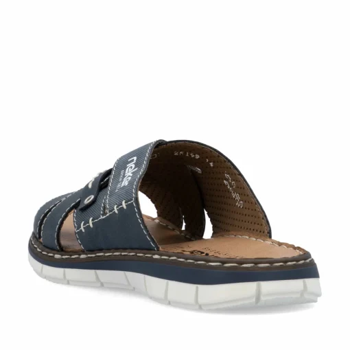 Rieker Herren Pantoletten marineblau
