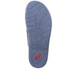 Rieker Herren Pantoletten marineblau
