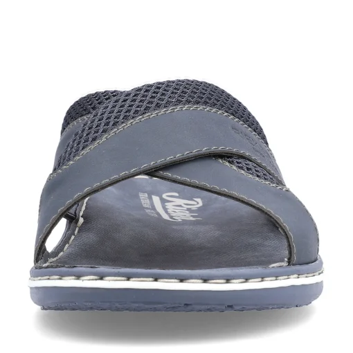 Rieker Herren Pantoletten marineblau