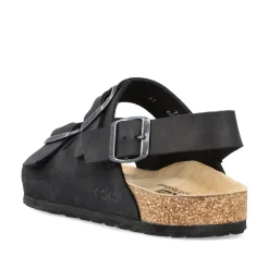 Rieker Herren Sandalen asphaltschwarz