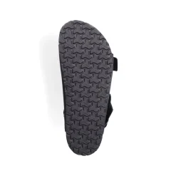 Rieker Herren Sandalen asphaltschwarz