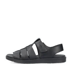 Rieker Herren Sandalen mitternachtsschwarz