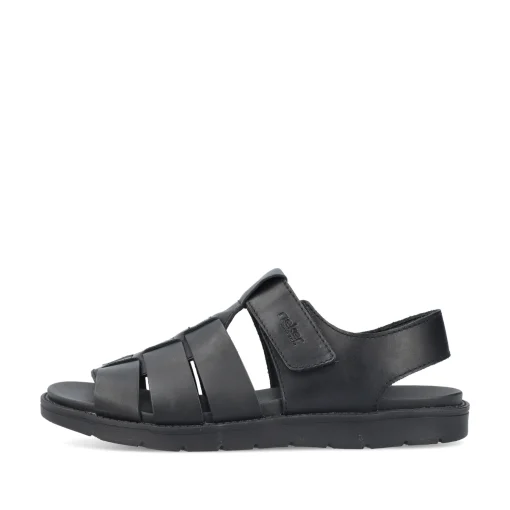 Rieker Herren Sandalen mitternachtsschwarz