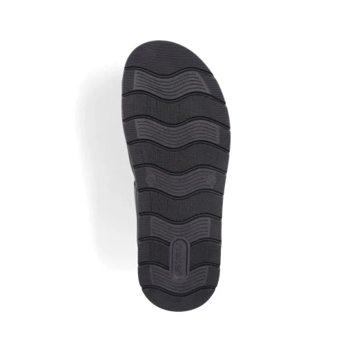 Rieker Herren Sandalen mitternachtsschwarz