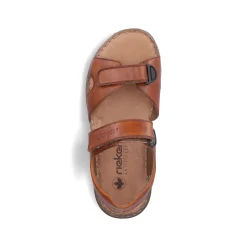 Rieker Herren Sandalen nussbraun