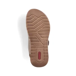 Rieker Herren Sandalen nussbraun